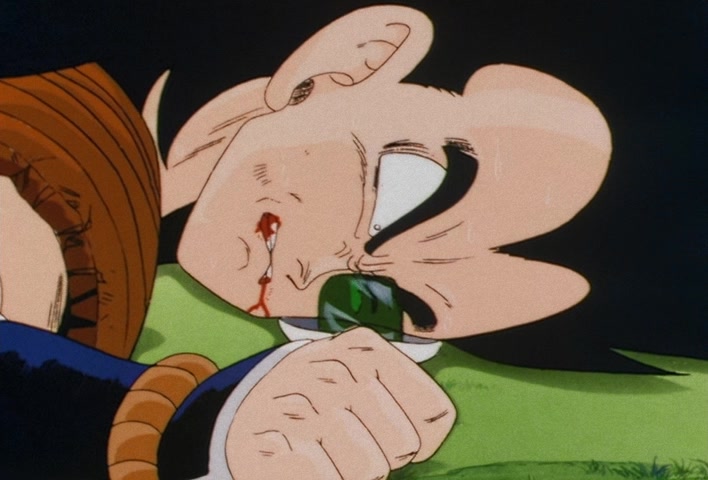 Dragon Ball Z — Ep 5: Goku Dies! There's Only One Chance Left @ 12:23