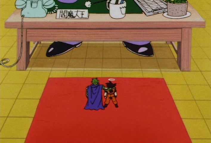 Dragon Ball Z — Ep 6: Even Enma-sama is Surprised — A Fight in the Afterlife @ 08:23