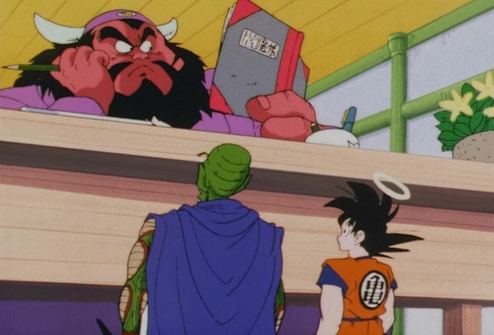 Dragon Ball Z — Ep 6: Even Enma-sama is Surprised — A Fight in the Afterlife @ 08:45