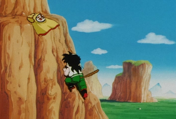 Dragon Ball Z — Ep 7: Dinosaur Survival! Gohan's Difficult Training @ 09:52