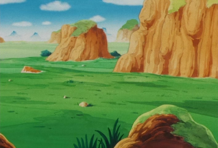 Dragon Ball Z — Ep 7: Dinosaur Survival! Gohan's Difficult Training @ 10:36