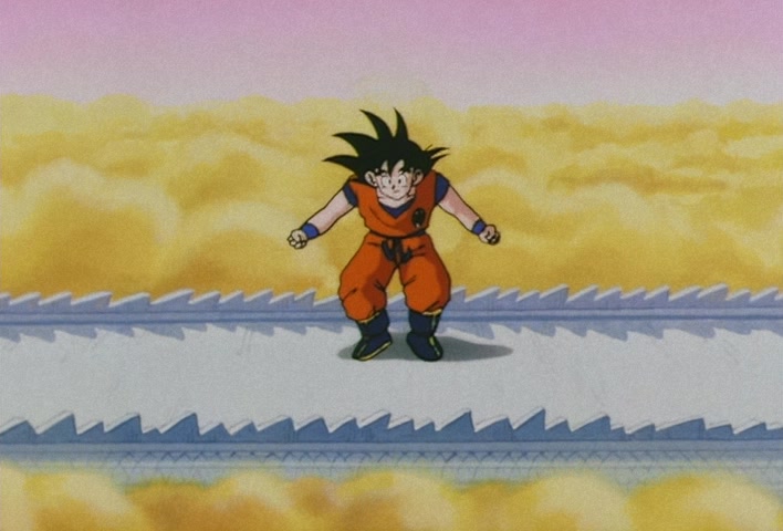 Dragon Ball Z — Ep 7: Dinosaur Survival! Gohan's Difficult Training @ 11:31