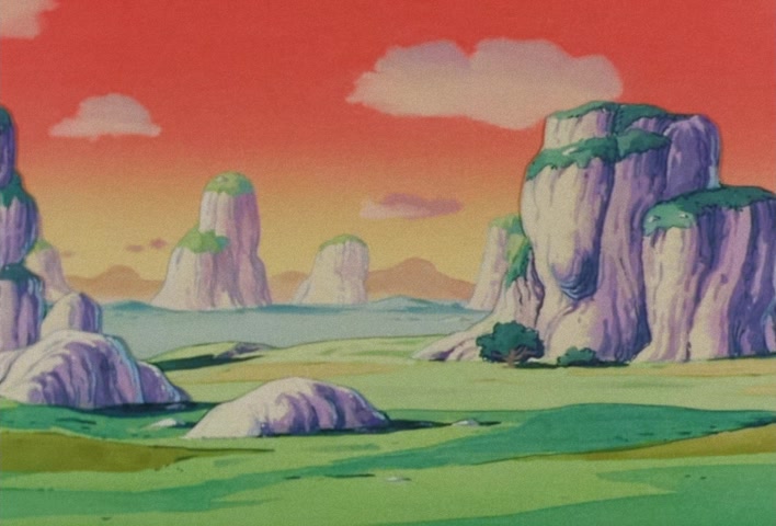 Dragon Ball Z — Ep 7: Dinosaur Survival! Gohan's Difficult Training @ 16:05