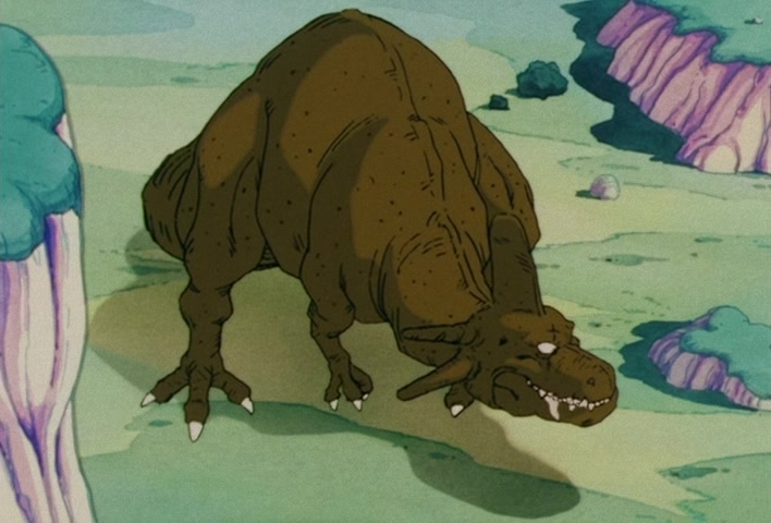 Dragon Ball Z — Ep 7: Dinosaur Survival! Gohan's Difficult Training @ 17:11