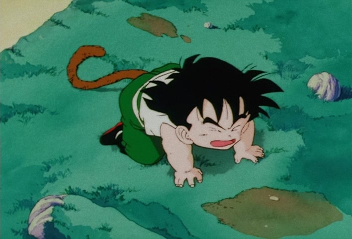 Dragon Ball Z — Ep 7: Dinosaur Survival! Gohan's Difficult Training @ 17:33