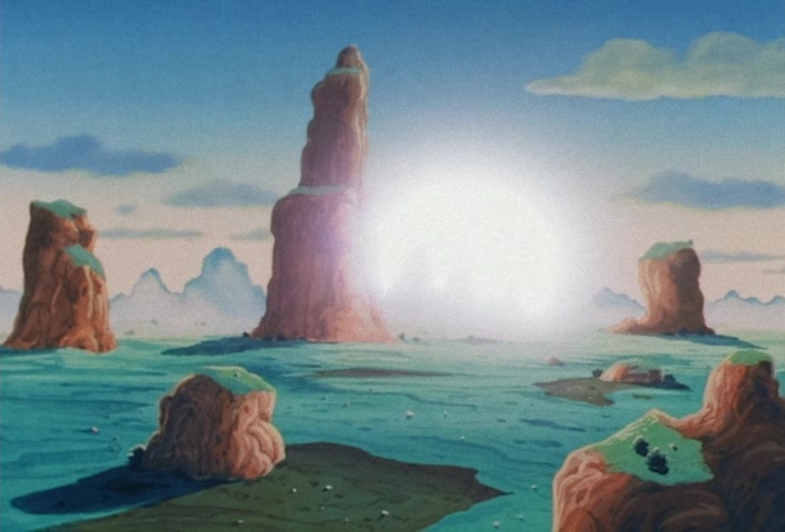 Dragon Ball Z — Ep 8: The Great Transformation on a Moonlit Night! The Secret of Gohan's Power @ 06:13