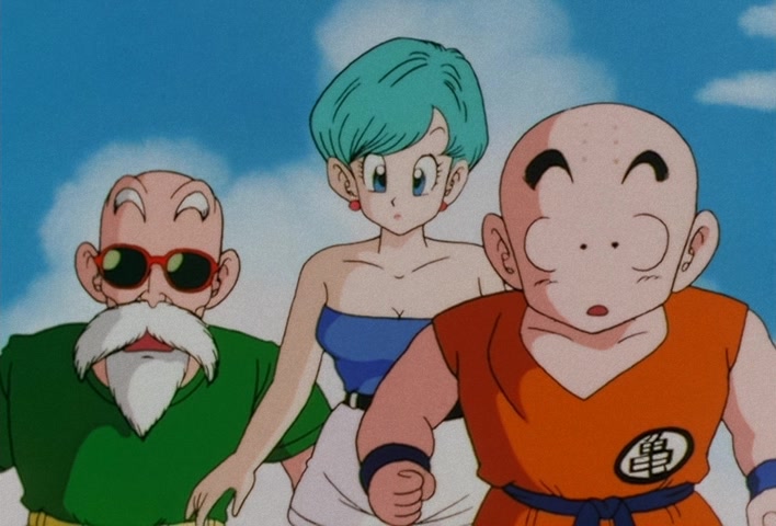 Dragon Ball Z — Ep 8: The Great Transformation on a Moonlit Night! The Secret of Gohan's Power @ 12:57