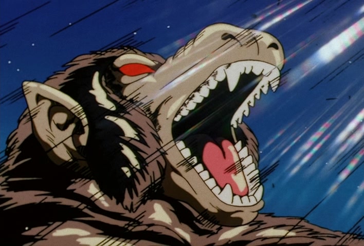 Dragon Ball Z — Ep 8: The Great Transformation on a Moonlit Night! The Secret of Gohan's Power @ 20:29