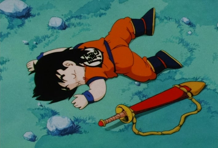 Dragon Ball Z — Ep 8: The Great Transformation on a Moonlit Night! The Secret of Gohan's Power @ 22:12
