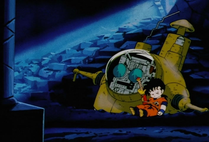 Dragon Ball Z — Ep 9: Sorry Robot-san — The Tears that Vanished in the Desert @ 11:56
