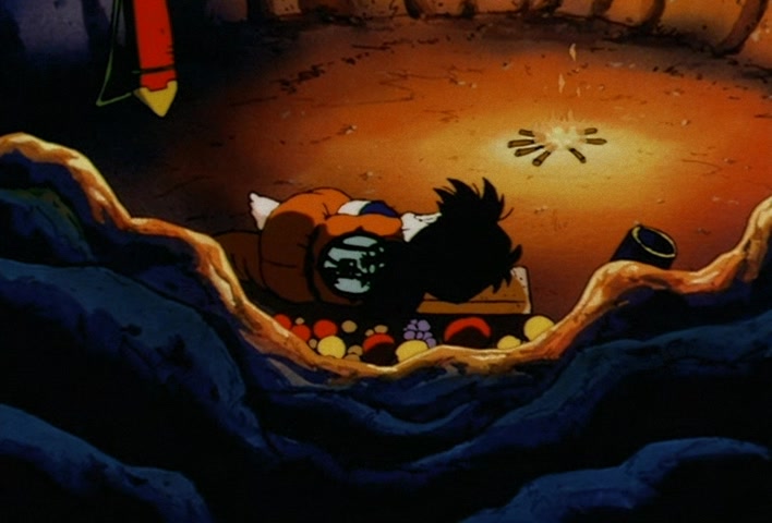 Dragon Ball Z — Ep 10: Don't Cry Gohan! His First Fight @ 12:24
