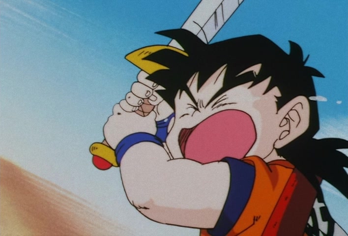 Dragon Ball Z — Ep 11: The Saiyans, Strongest Warriors in the Universe, Awaken! @ 02:09
