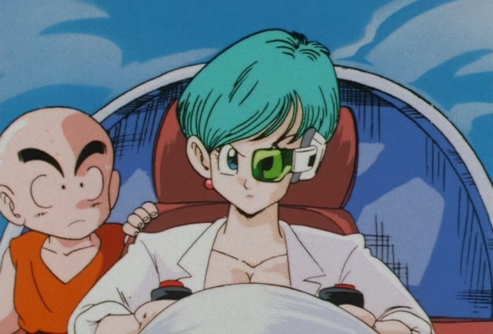 Dragon Ball Z — Ep 12: Catnap on the Serpent Road — Goku Takes a Tumble @ 05:34
