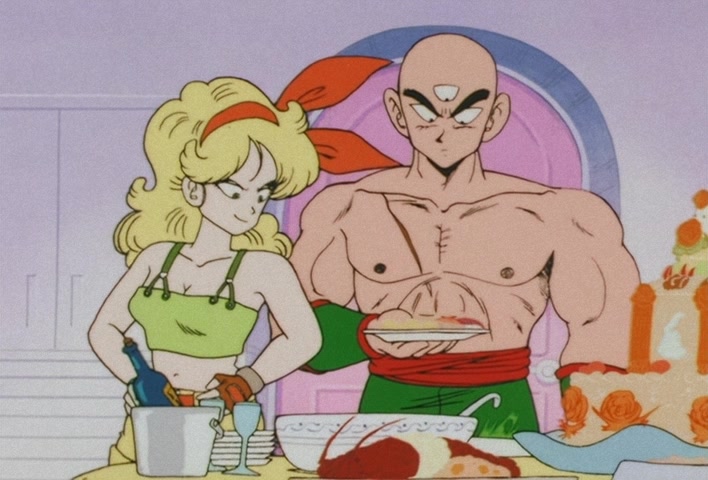 Dragon Ball Z — Ep 12: Catnap on the Serpent Road — Goku Takes a Tumble @ 07:44