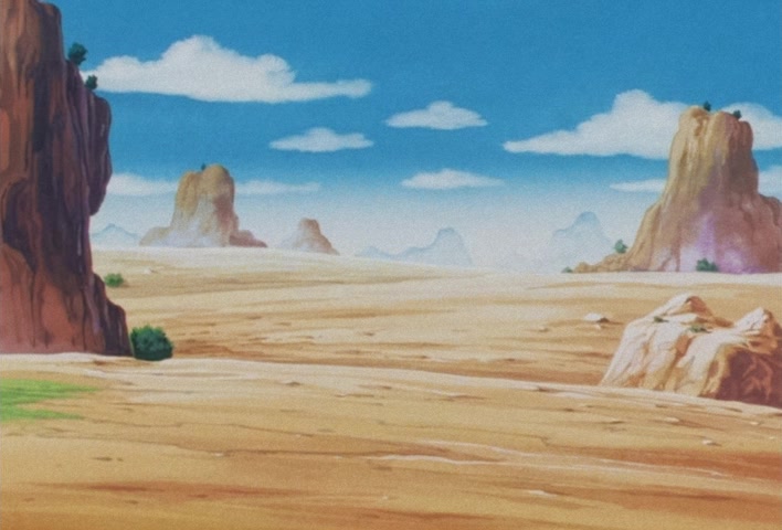 Dragon Ball Z — Ep 12: Catnap on the Serpent Road — Goku Takes a Tumble @ 11:56