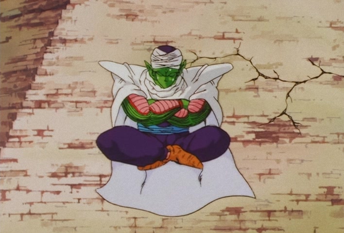 Dragon Ball Z — Ep 12: Catnap on the Serpent Road — Goku Takes a Tumble @ 13:02