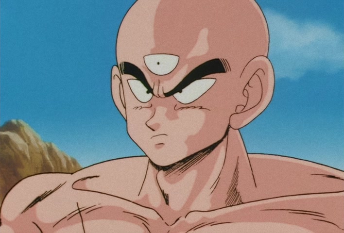 Dragon Ball Z — Ep 12: Catnap on the Serpent Road — Goku Takes a Tumble @ 15:31