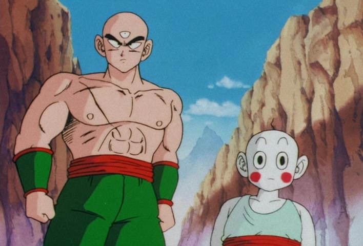 Dragon Ball Z — Ep 12: Catnap on the Serpent Road — Goku Takes a Tumble @ 18:09
