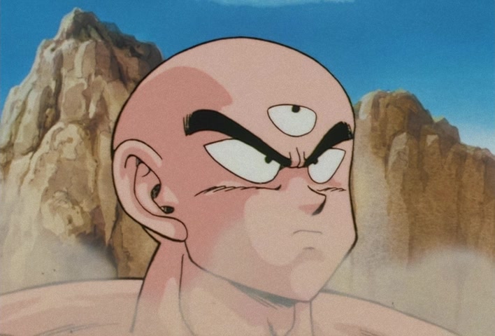 Dragon Ball Z — Ep 12: Catnap on the Serpent Road — Goku Takes a Tumble @ 19:15