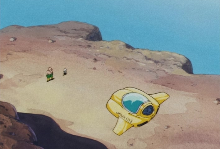 Dragon Ball Z — Ep 12: Catnap on the Serpent Road — Goku Takes a Tumble @ 19:43