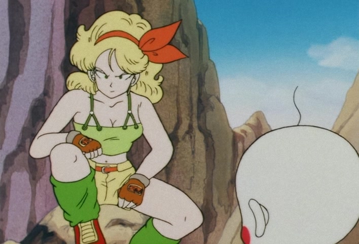 Dragon Ball Z — Ep 12: Catnap on the Serpent Road — Goku Takes a Tumble @ 20:20