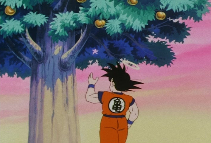 Dragon Ball Z — Ep 12: Catnap on the Serpent Road — Goku Takes a Tumble @ 22:02