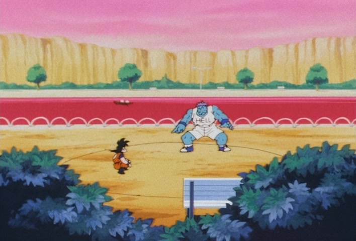 Dragon Ball Z — Ep 13: Hands Off! Enma-sama's Secret Fruit @ 10:05