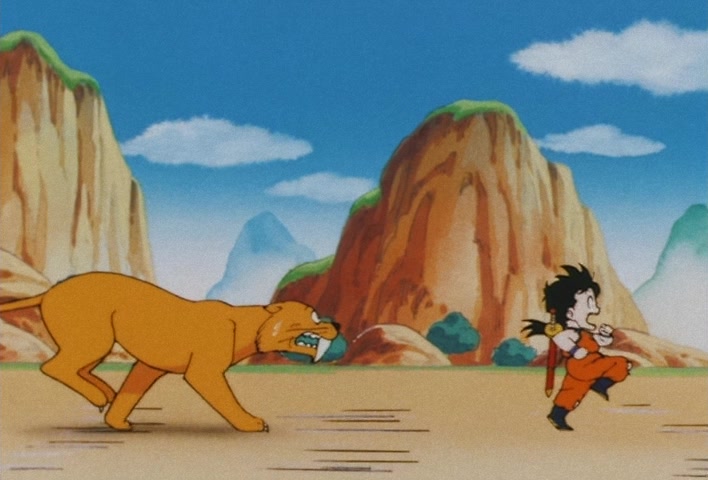 Dragon Ball Z — Ep 14: Such Sweet Temptation! The Snake Princess's Hospitality @ 04:56