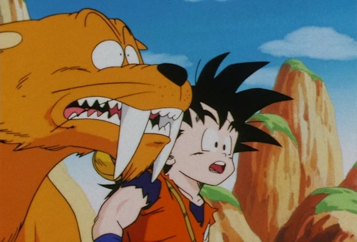 Dragon Ball Z — Ep 14: Such Sweet Temptation! The Snake Princess's Hospitality @ 05:06