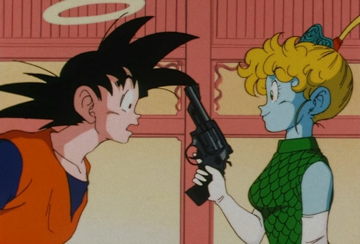 Dragon Ball Z — Ep 14: Such Sweet Temptation! The Snake Princess's Hospitality @ 14:44