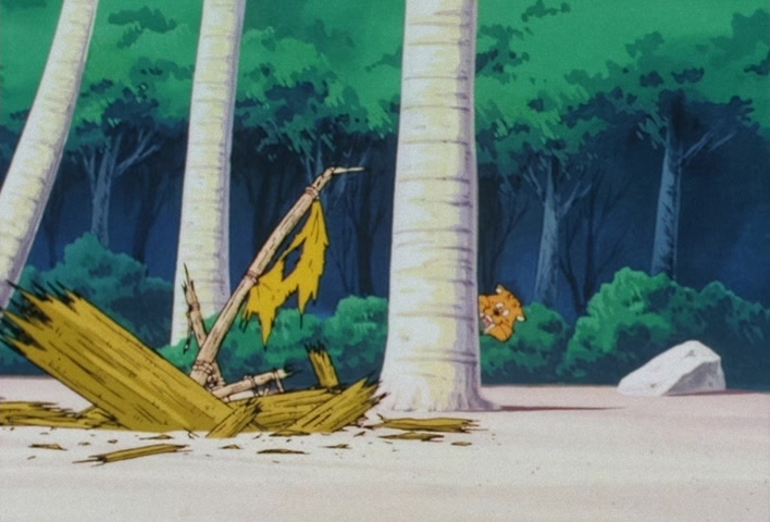 Dragon Ball Z — Ep 15: Escape from Piccolo! Gohan Summons a Storm @ 08:59