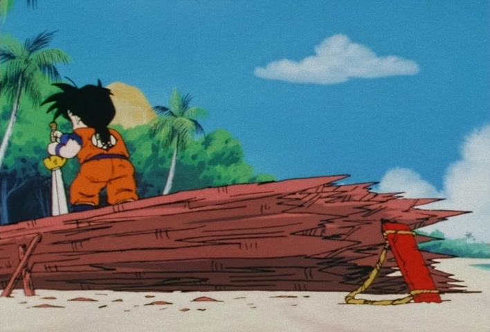 Dragon Ball Z — Ep 15: Escape from Piccolo! Gohan Summons a Storm @ 17:22