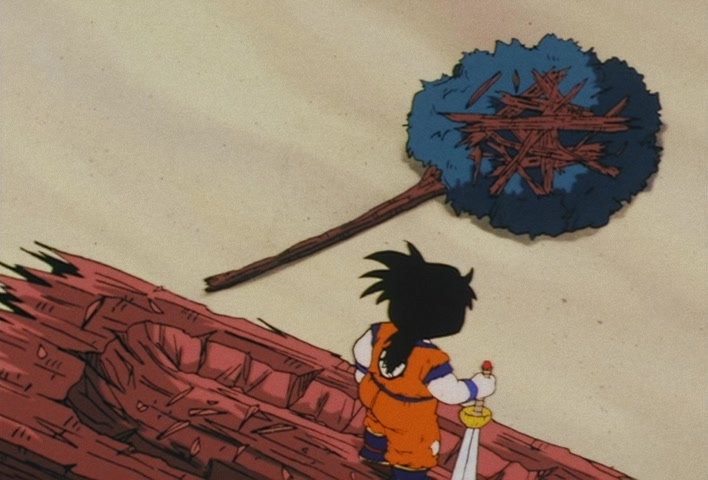 Dragon Ball Z — Ep 15: Escape from Piccolo! Gohan Summons a Storm @ 17:32