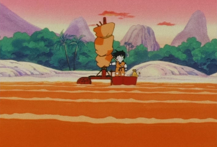 Dragon Ball Z — Ep 15: Escape from Piccolo! Gohan Summons a Storm @ 18:28