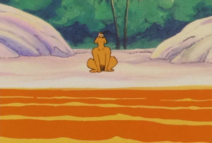 Dragon Ball Z — Ep 15: Escape from Piccolo! Gohan Summons a Storm @ 18:56