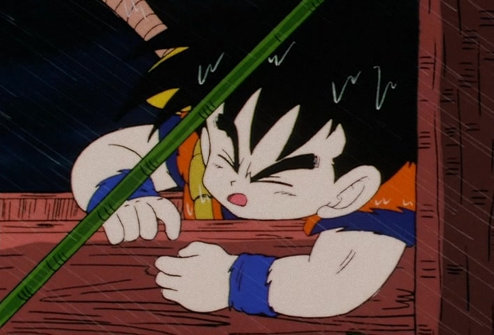 Dragon Ball Z — Ep 15: Escape from Piccolo! Gohan Summons a Storm @ 21:06