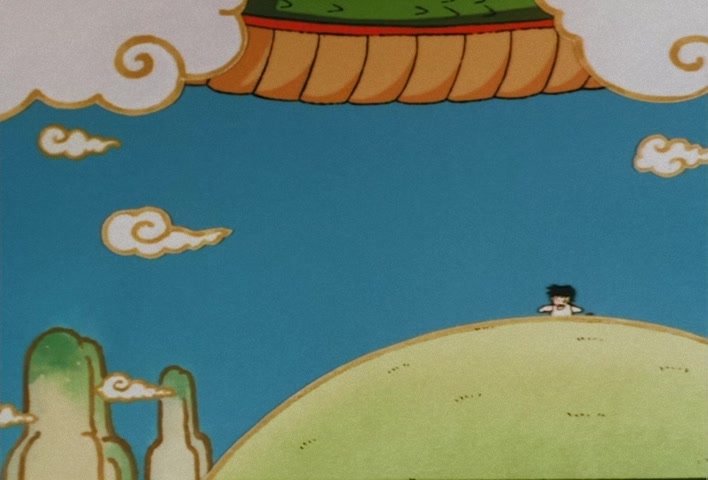 Dragon Ball Z Ep 21: Come Forth, Shenlong! The Saiyans Finally Arrive on Earth @ 22:38