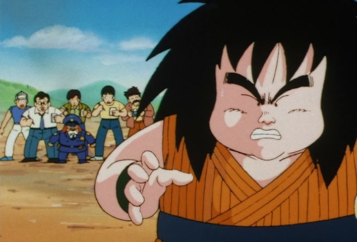 Dragon Ball Z Ep 22: Unbelievable!! Saibaimen, Born from the Soil @ 08:57