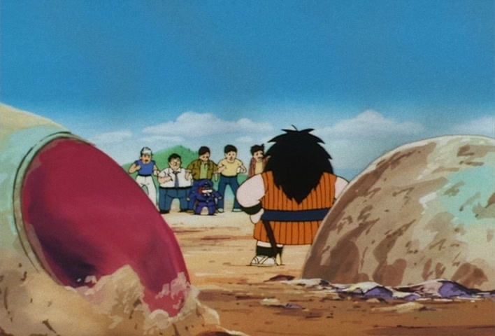 Dragon Ball Z Ep 22: Unbelievable!! Saibaimen, Born from the Soil @ 10:19