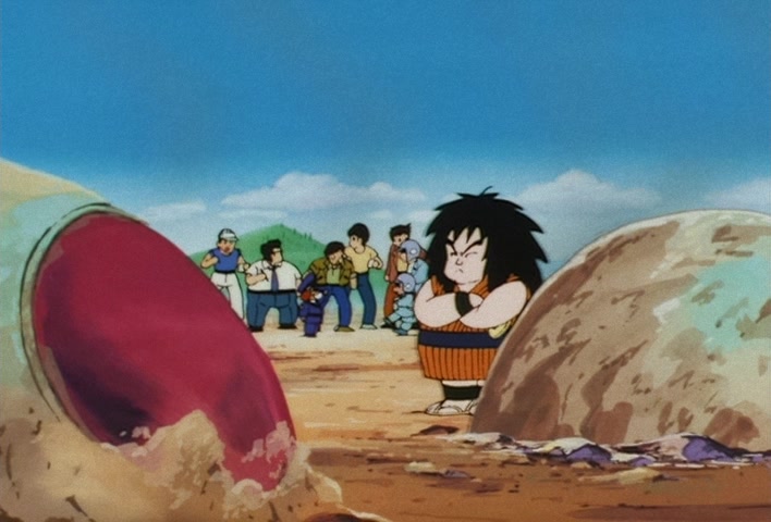 Dragon Ball Z Ep 22: Unbelievable!! Saibaimen, Born from the Soil @ 10:26