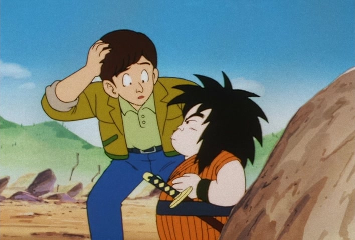 Dragon Ball Z Ep 22: Unbelievable!! Saibaimen, Born from the Soil @ 10:45