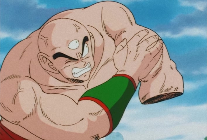 Dragon Ball Z Ep 24: Farewell Ten-san! Chiaotzu's Suicide Strategy @ 15:29