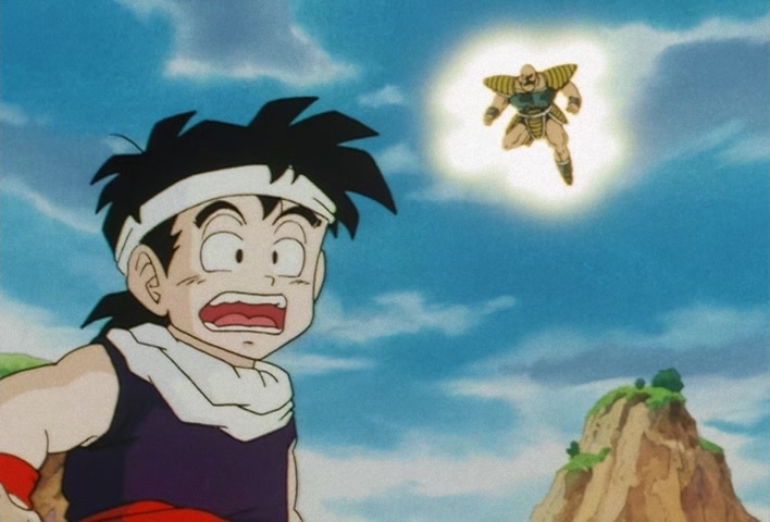 Dragon Ball Z Ep 24: Farewell Ten-san! Chiaotzu's Suicide Strategy @ 15:48