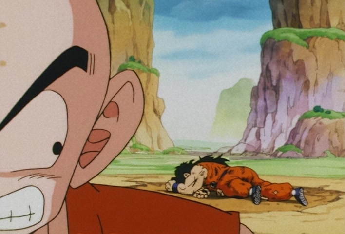 Dragon Ball Z Ep 24: Farewell Ten-san! Chiaotzu's Suicide Strategy @ 16:14