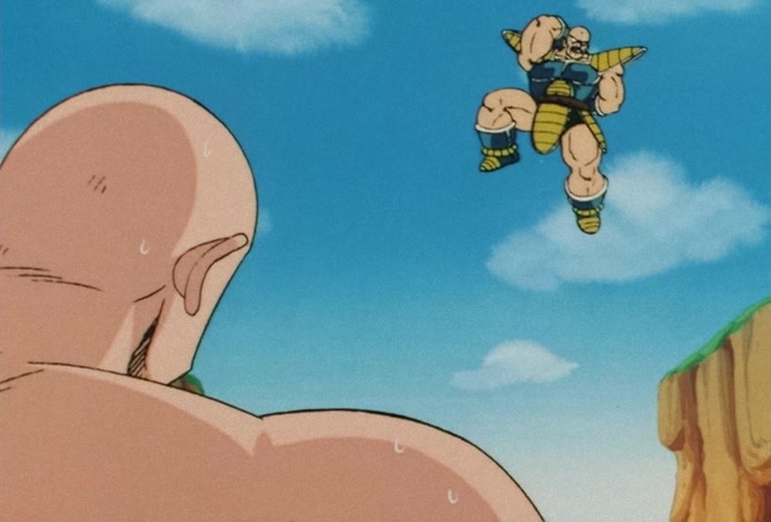 Dragon Ball Z Ep 24: Farewell Ten-san! Chiaotzu's Suicide Strategy @ 17:42