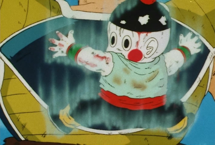 Dragon Ball Z Ep 24: Farewell Ten-san! Chiaotzu's Suicide Strategy @ 18:39