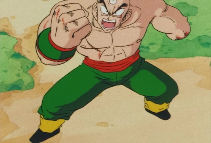 Dragon Ball Z Ep 24: Farewell Ten-san! Chiaotzu's Suicide Strategy @ 21:37