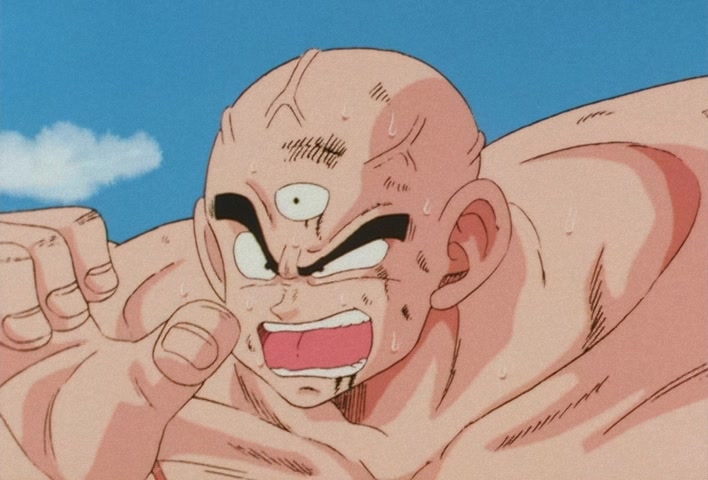 Dragon Ball Z Ep 25: Tenshinhan Cries Out!! This is My Last Kikoho @ 07:15