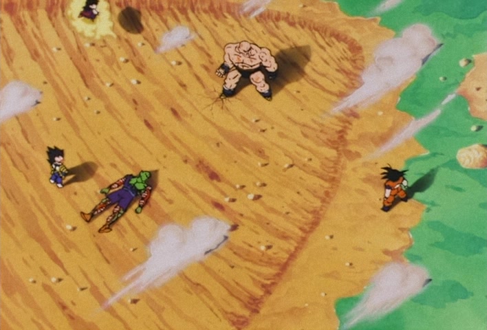 Dragon Ball Z Ep 28: Ferocity of the Saiyan! God and Piccolo Both Die! @ 11:03