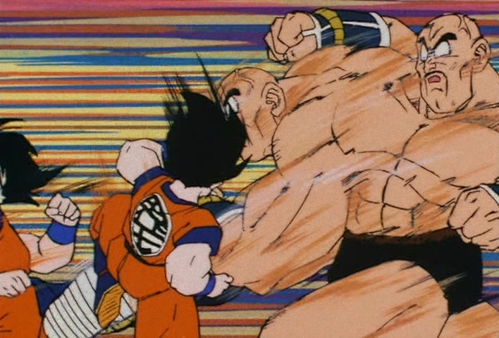 Dragon Ball Z — Ep 29: Father is Awesome! The Ultimate Finishing Technique: Kaio-Ken @ 02:15